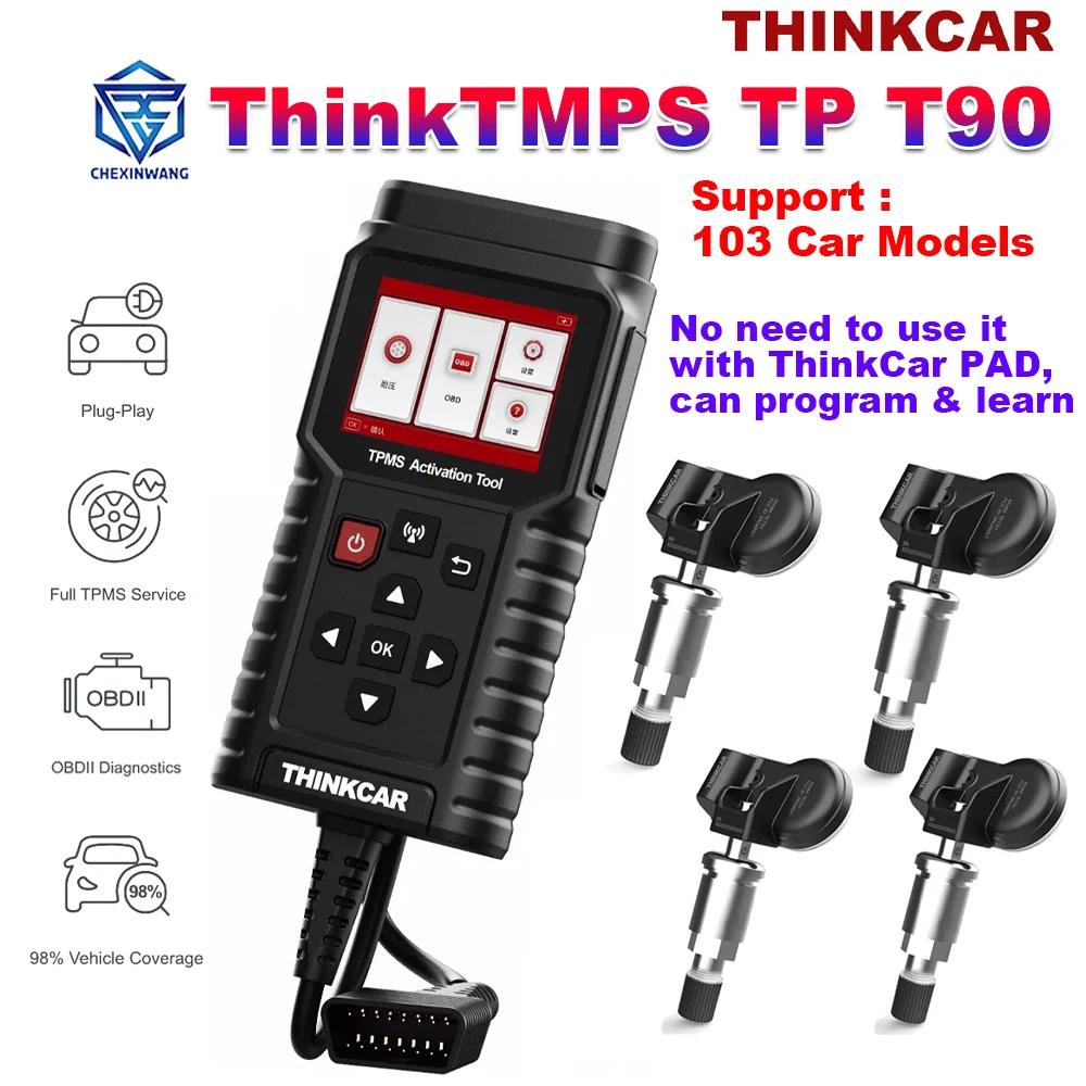 ThinkCar TPMS Ȱȭ , OBD2 ڵ   ڵ α׷, Ÿ̾ з   , PK THINKTPMS G2, TP T90